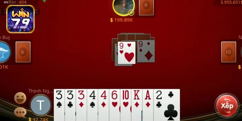 Các loại bài trong trò chơi tiến lên