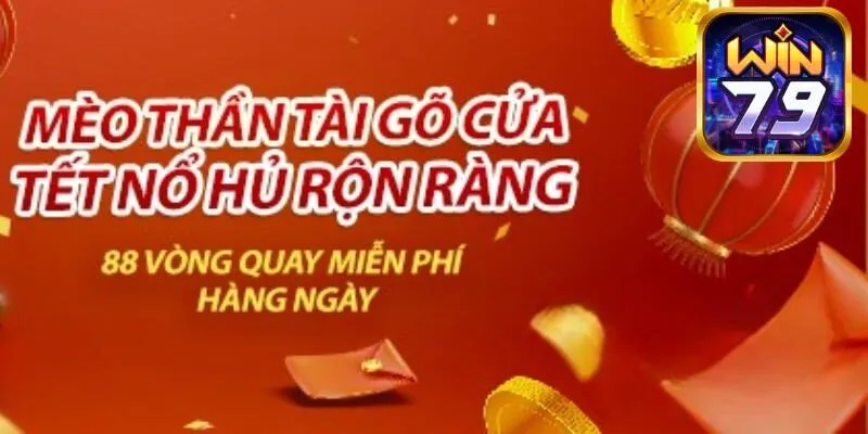 Mèo thần tài nổ hũ rộn ràng