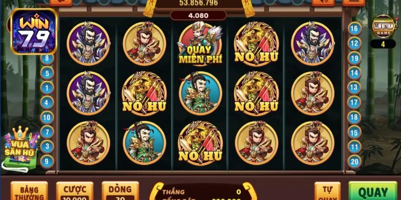 Nổ Hũ Tam Quốc rất thú vị 