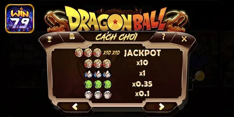 Cách chơi game nổ hũ Dragon ball chuẩn nhất