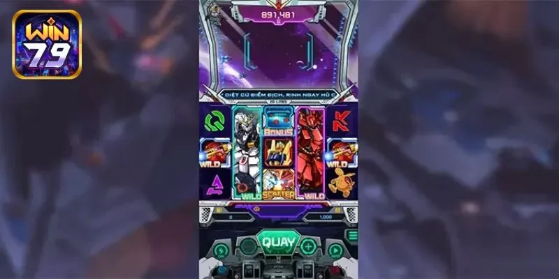 Cách chơi cơ bản trong game nổ hũ Gundam