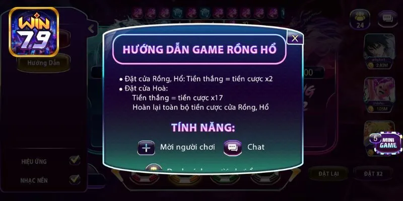 Cách chơi Mini Rồng Hổ cơ bản cho người mới bắt đầu