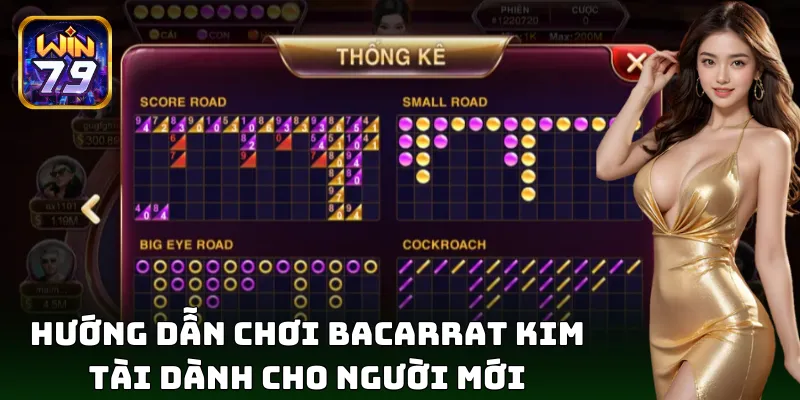 Thao tác để dễ dàng chinh phục Bacarrat Kim Tài